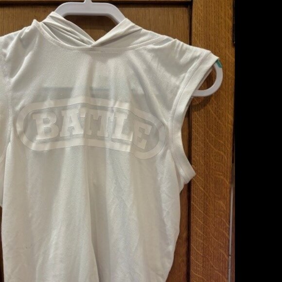 Battle Sports sleeveless light action hoodie - Adult Small - Picture 1 of 4